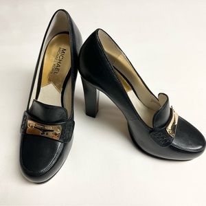 New Michael Kors black heels size 7